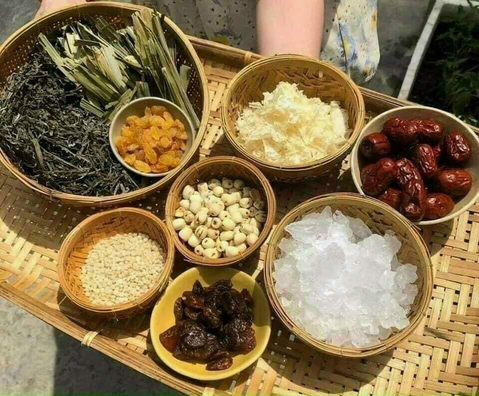 Set sâm bổ lượng, set chè thanh mát (2gói) ~500g/gói