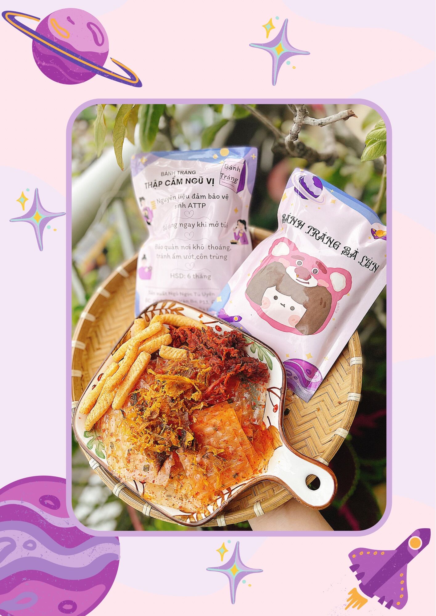 Bánh tráng thập cẩm ngũ vị