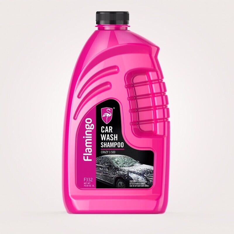Dung dịch nước rửa xe đậm đặc cao cấp cho ô tô Flamingo F332 2 lít
