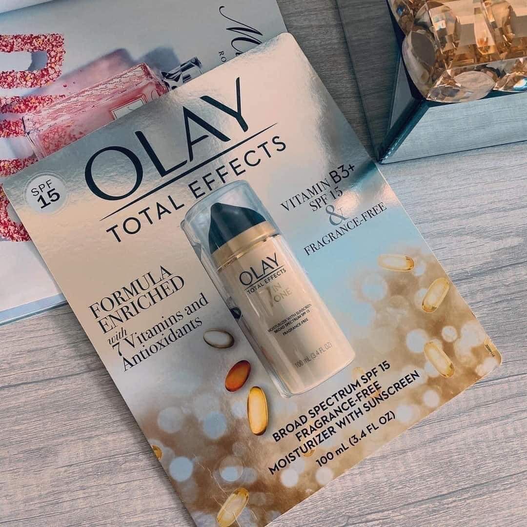 ✈️ Kem Olay Total Effect Mỹ 7 in 1 moisturizer 100ml - hàng nhập Mỹ chính hãng