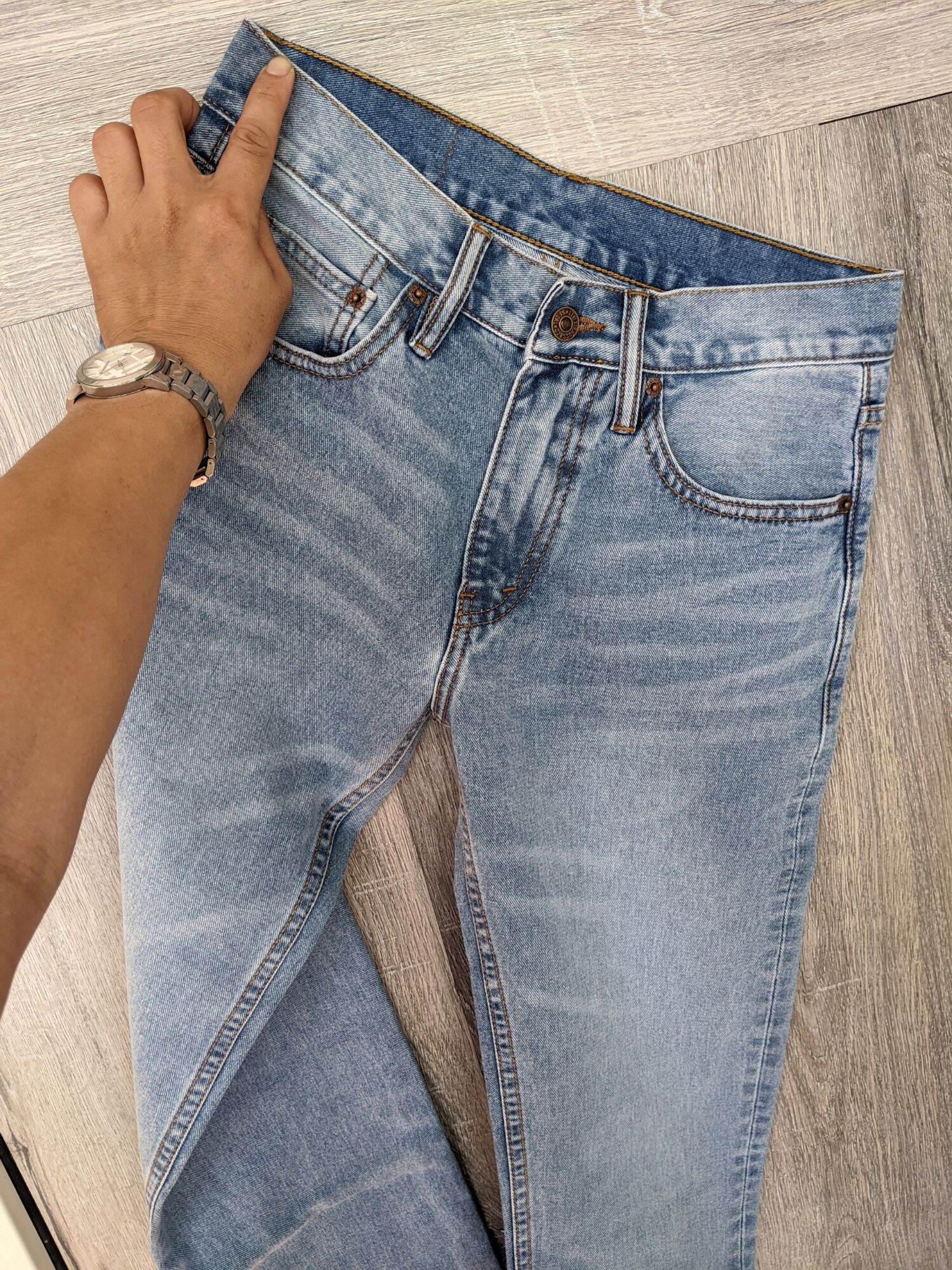 quần jean levis xanh bạc