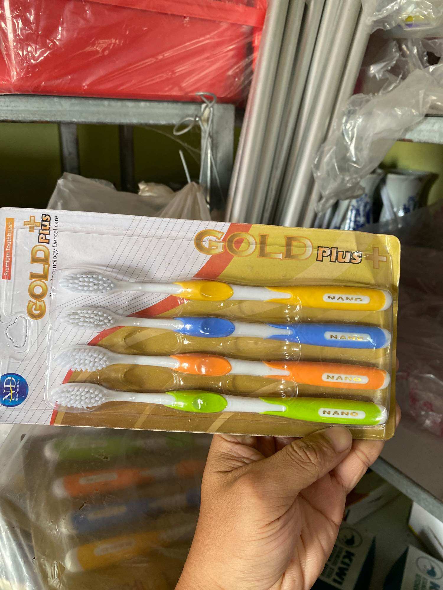 Combo 4 bàn chải nano gold plus