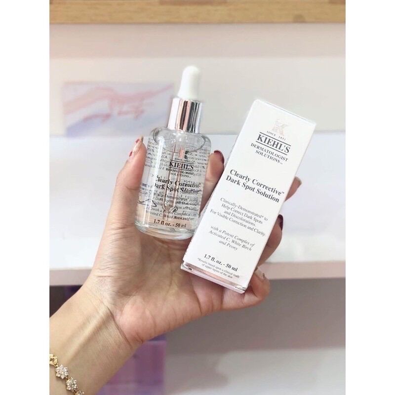 [HCM][BILL US] Serum làm sáng mờ thâm Kiehls Clearly Corrective Dark Spot Solution