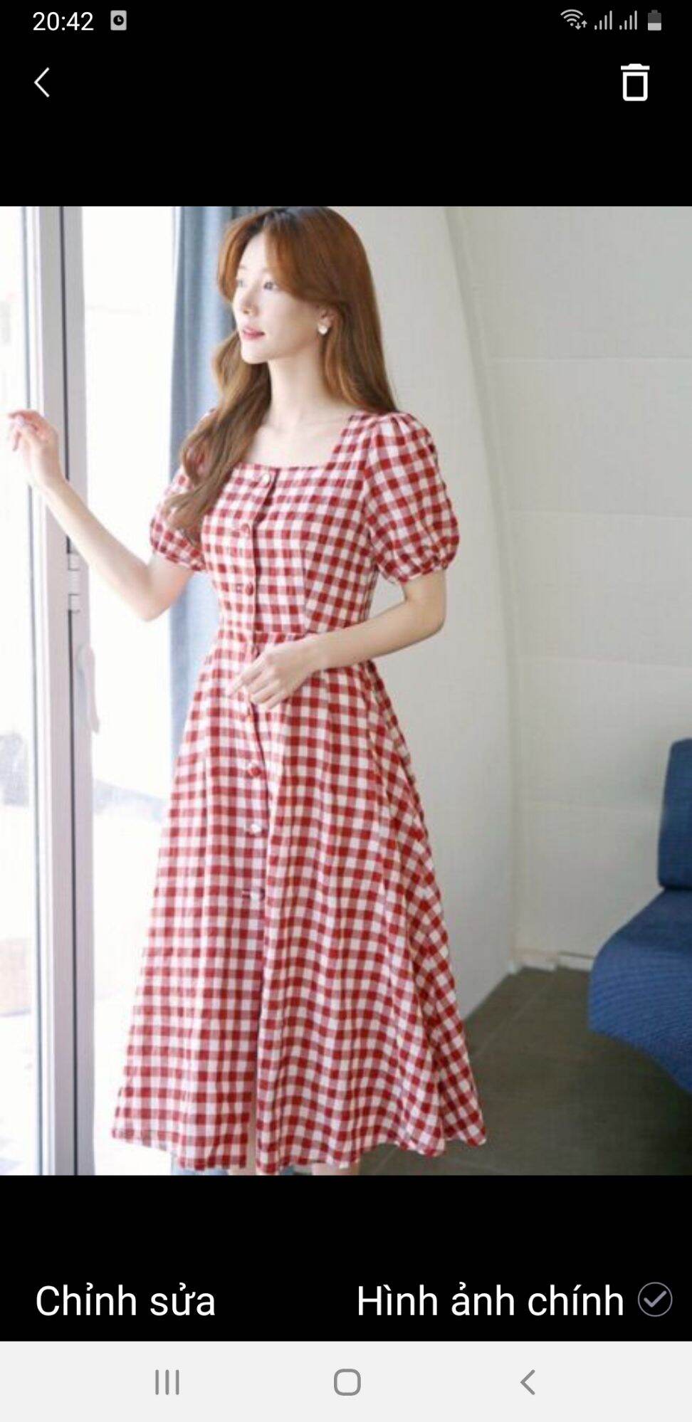 Đầm ôm body đuôi cá hoa nhí màu tím mẫu mới siêu hot size từ 38 -80kg