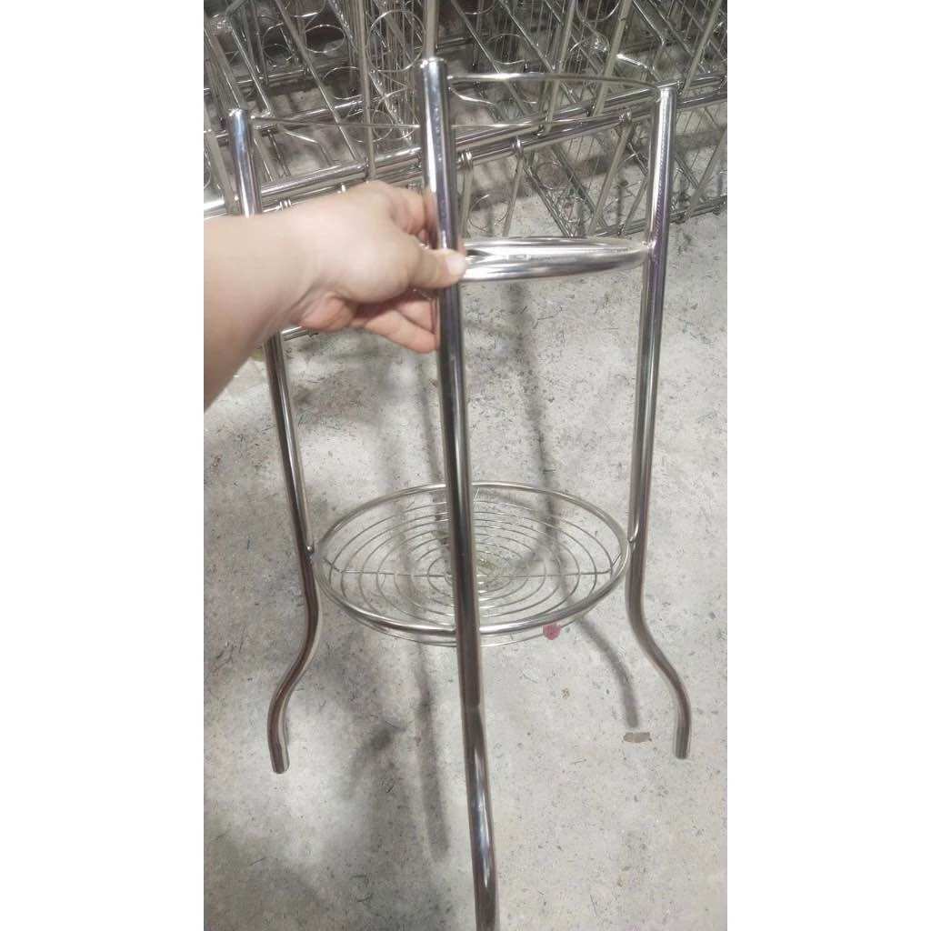 Chân Bình Lọc Nước Inox 201 - Giá Để Bình Lọc Nước Màu Xanh - Tiện Dụng Cho Văn Phòng, Cơ Quan, Hộ Gia Đình