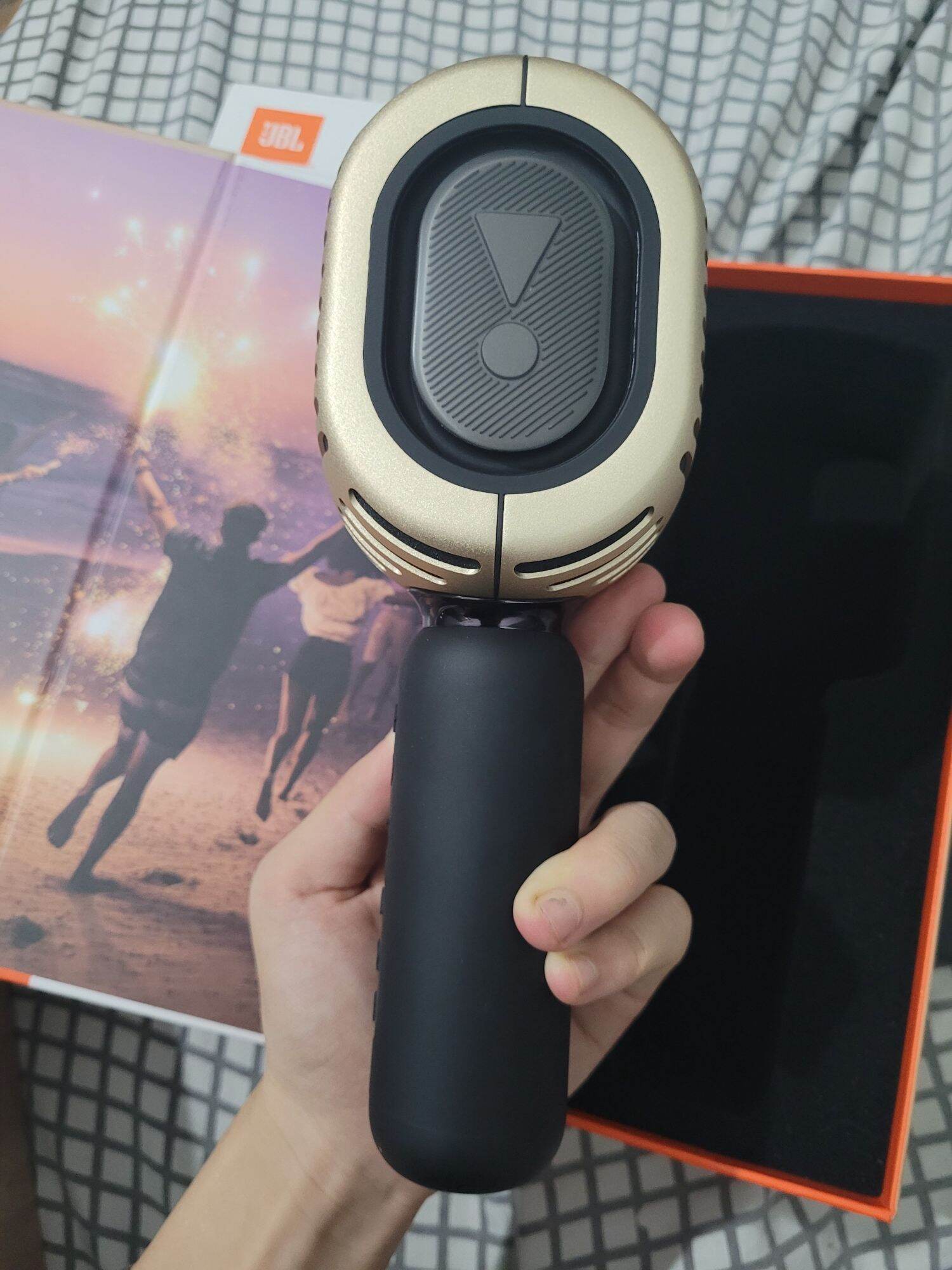 Mic hát karaoke Bluetooth JBL KMC650