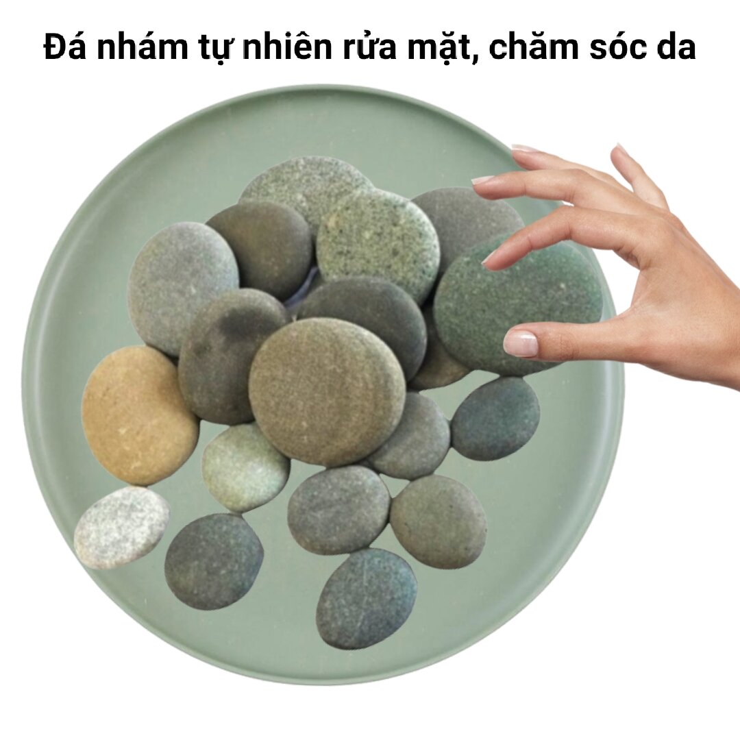 Đá nhám tự nhiên dùng rửa mặt, chăm sóc da