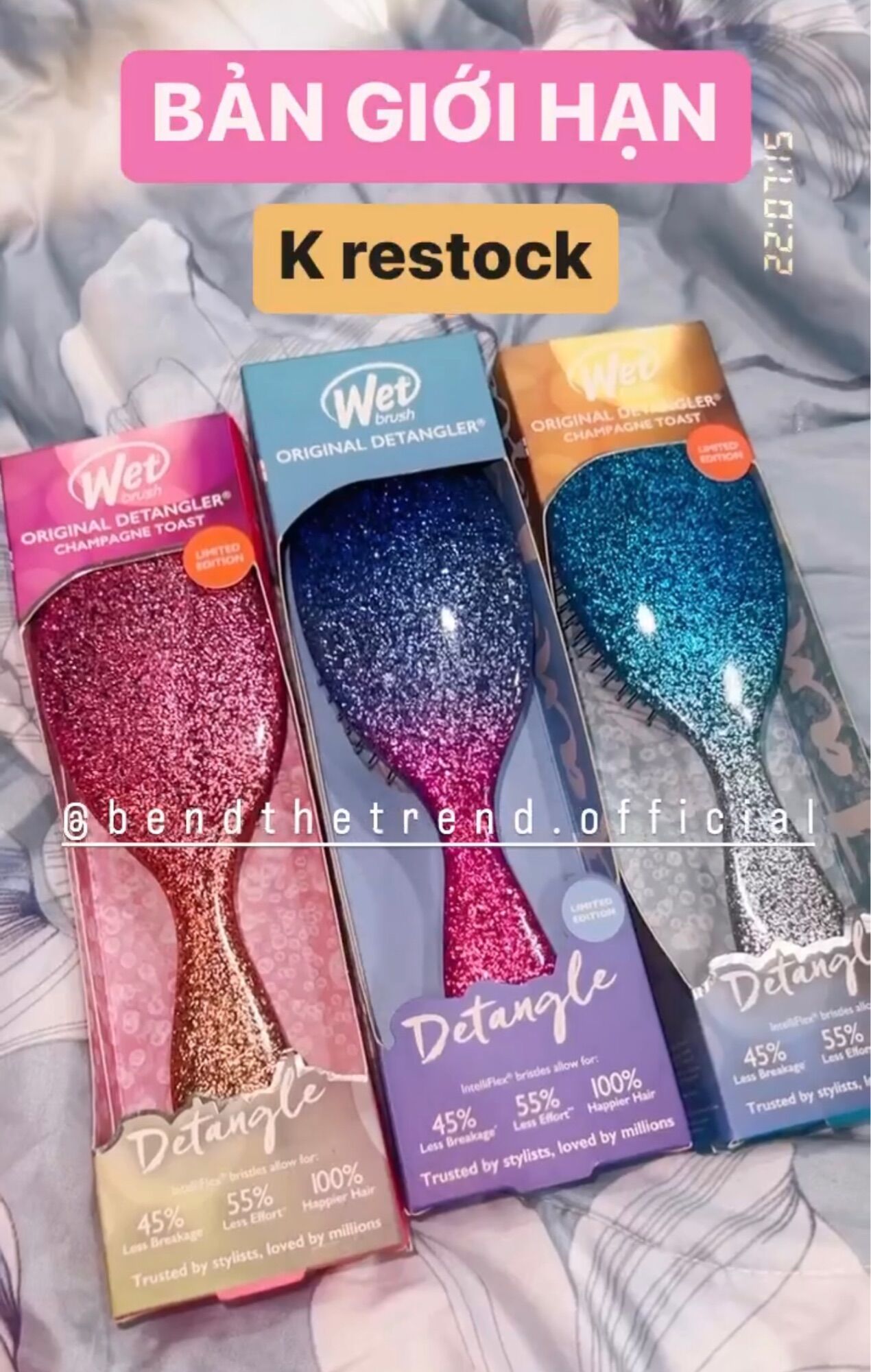 [AUTH-ĐỦ BILL] LƯỢC WET FULLSIZE PHIÊN BẢN LIMITED