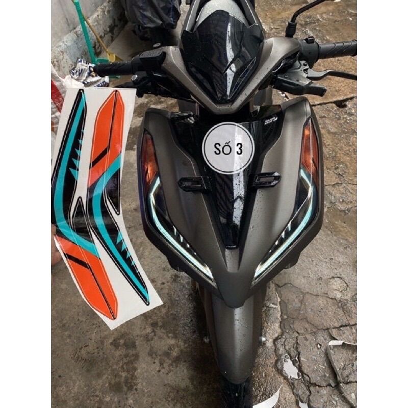 Decal Dán Đèn Demi Vario 2018-2020