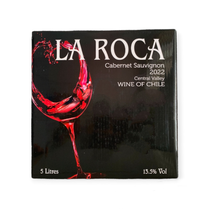 Vang Bịch Chile La Roca Đỏ 3L 5L Nhập Khẩu - Vang Đỏ