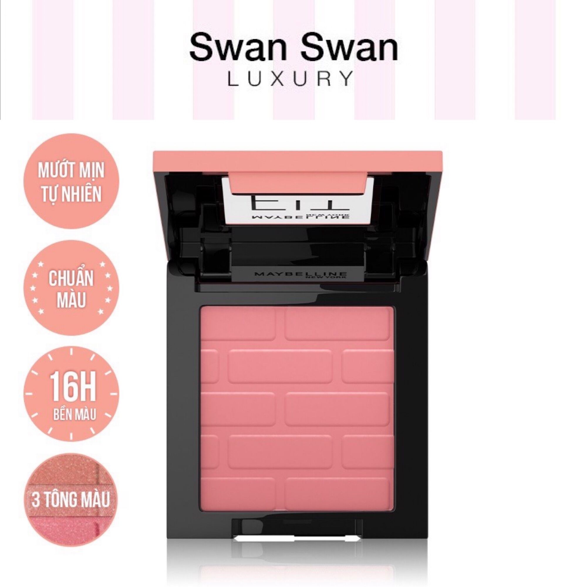 Phấn Má Hồng Maybelline Bền Màu Lâu Trôi