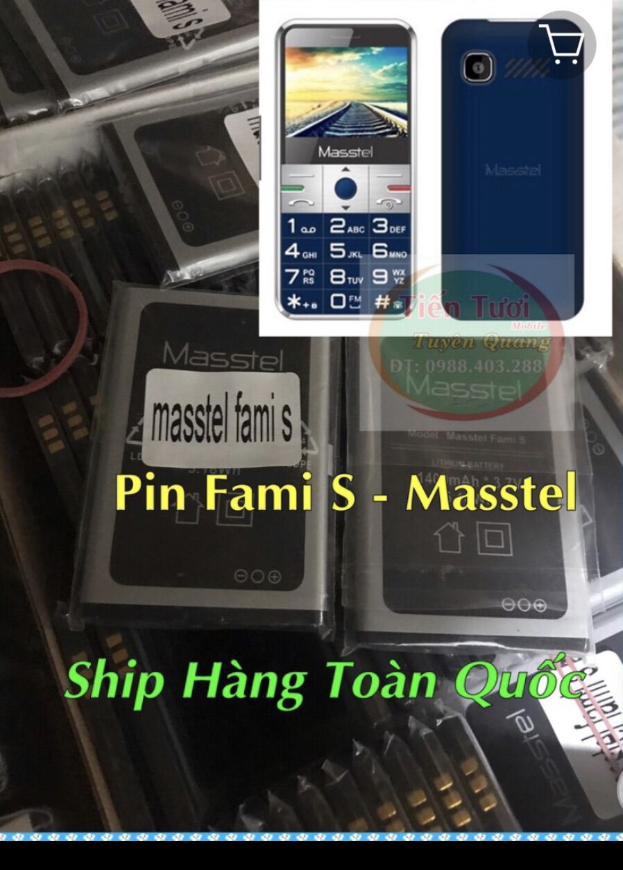 Pin điện thoại người già Fami S ( chính hãng)