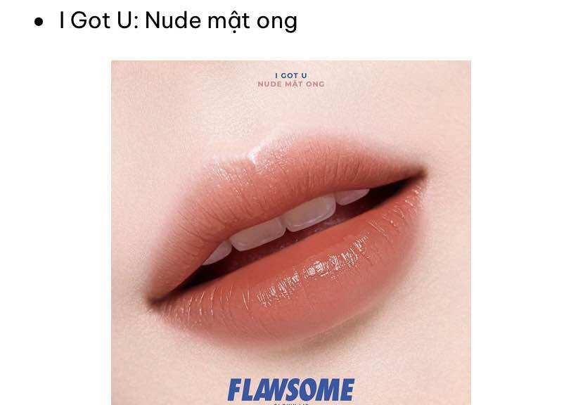 Son thỏi flawsome mềm-mịn-lì