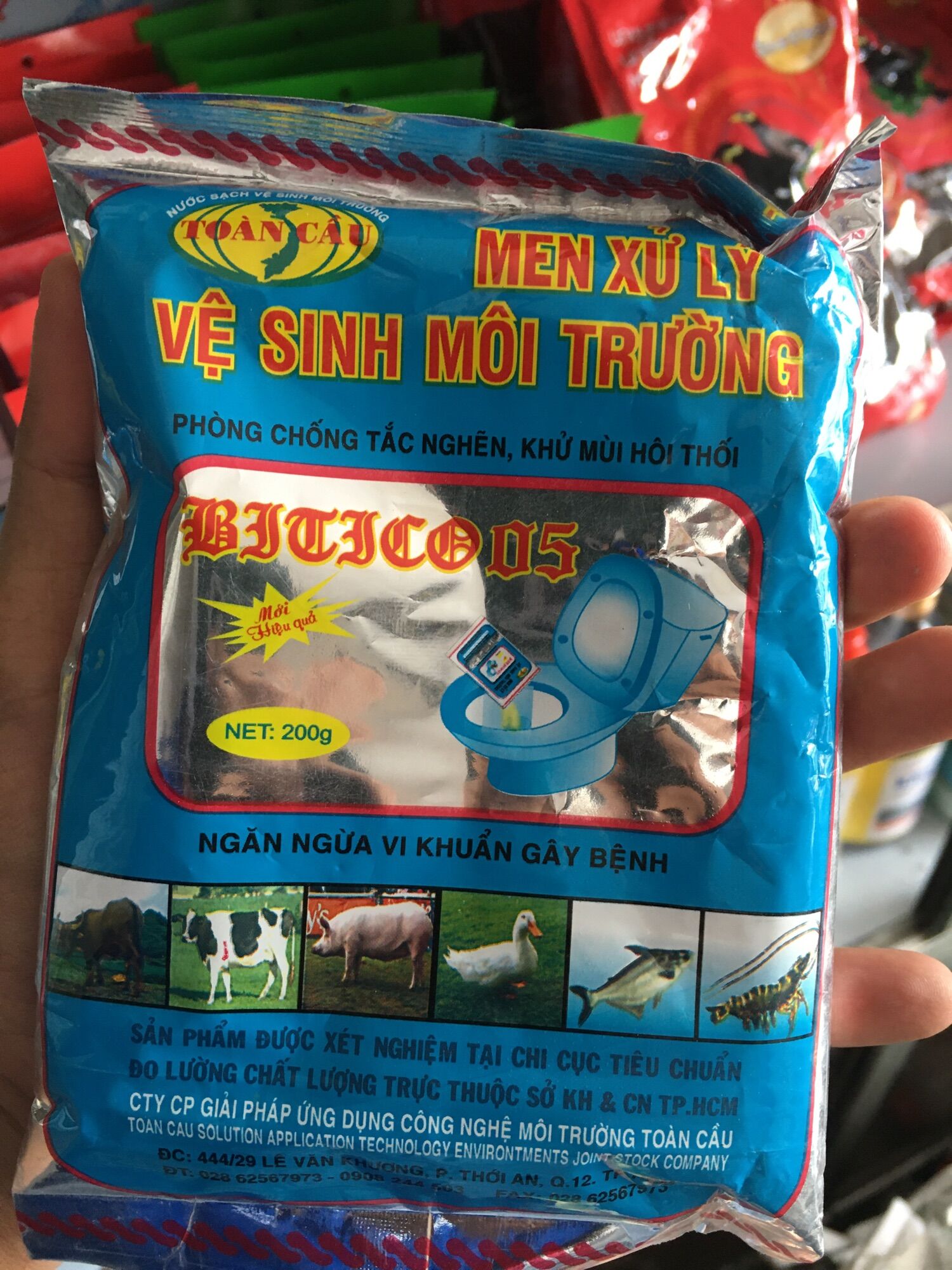 Xử lí hầm cầu bùn đáy ao , men hầm cầu , cống nước , ao nuôi tôm cá