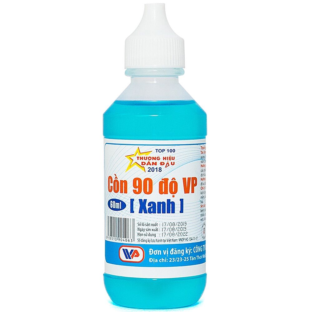 Cồn 90 Độ - chai 60ml