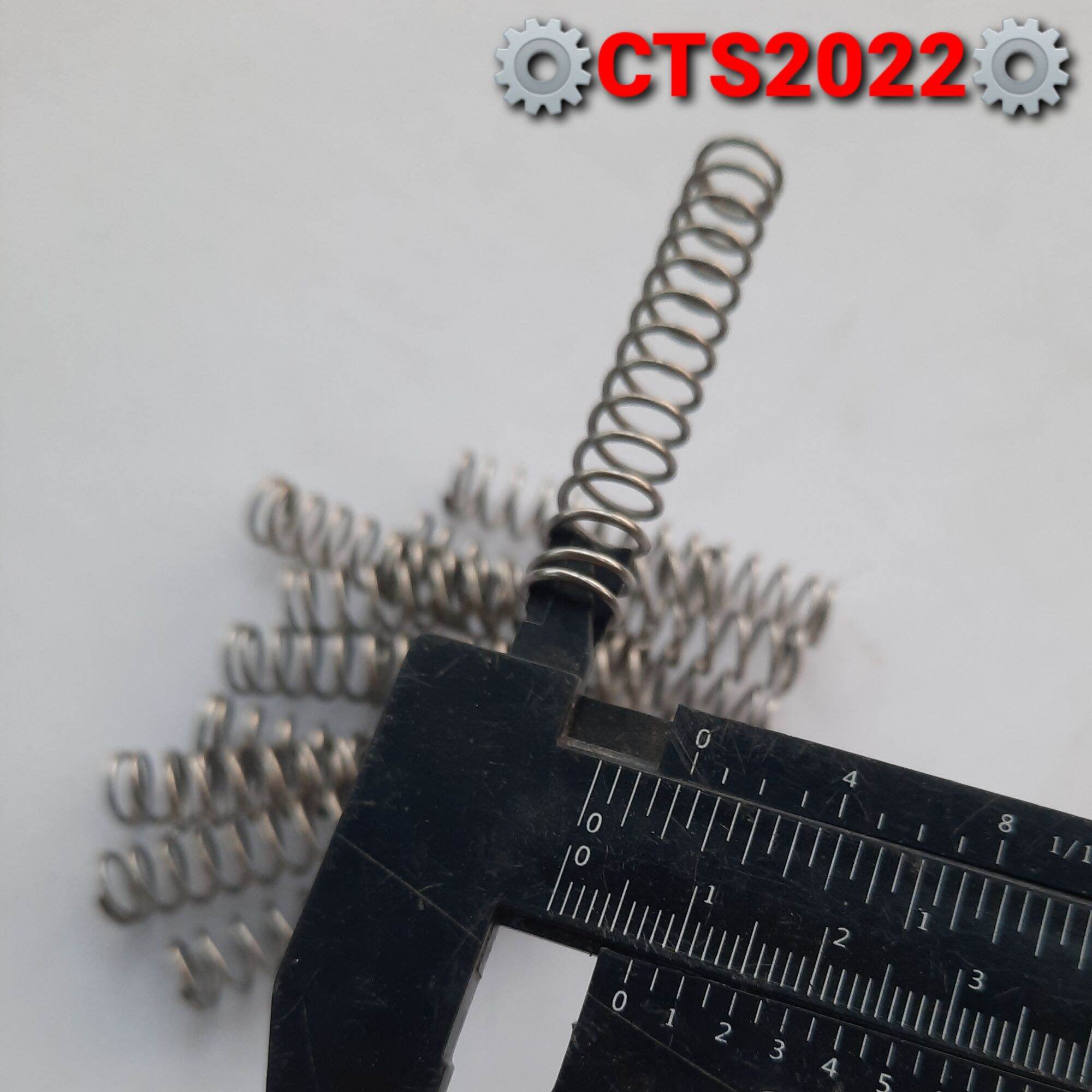 Lò xo nén inox304 phi 9mm sợi 1mm