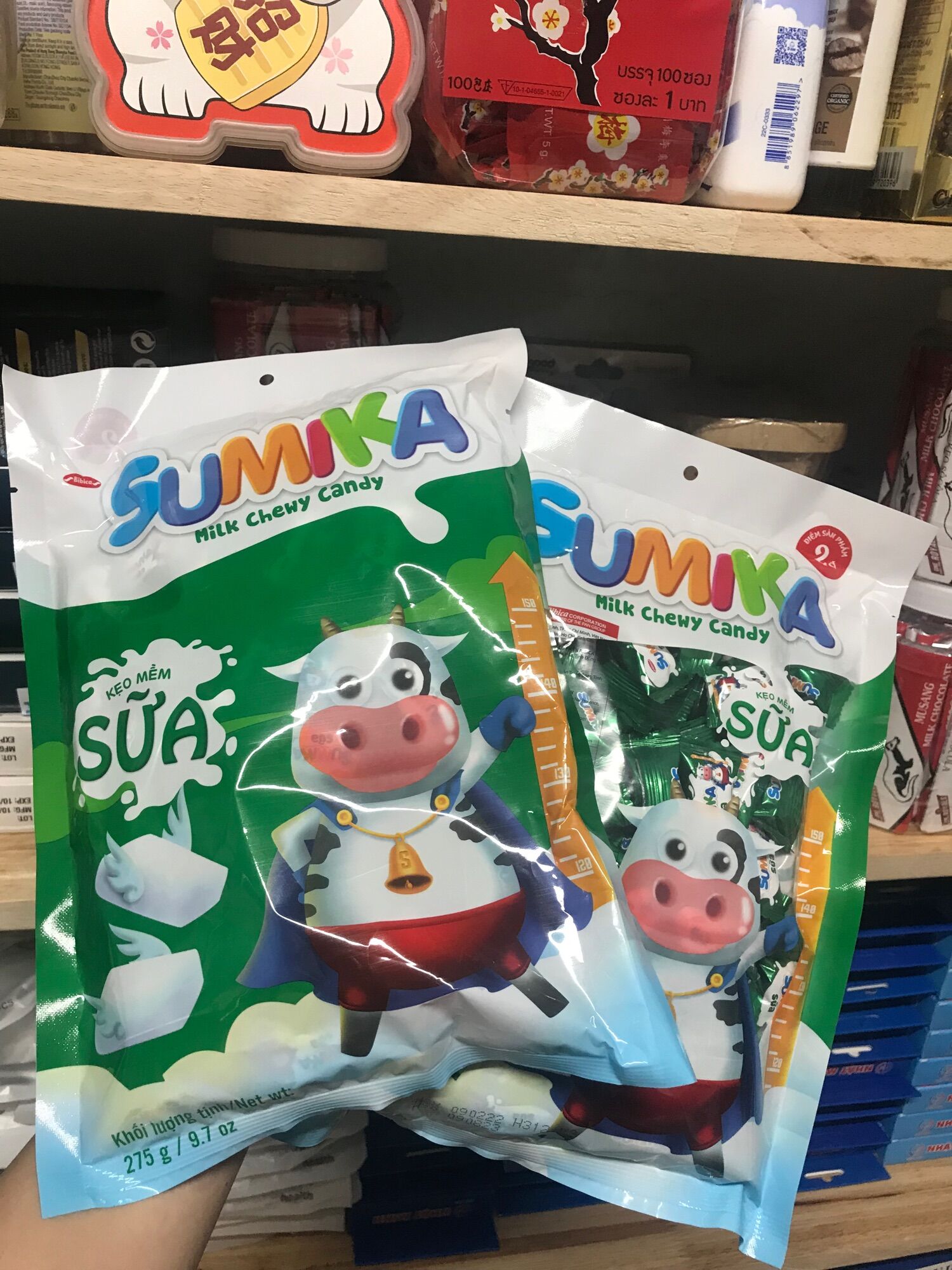 Kẹo Sữa Mềm Sumika Gói 275g