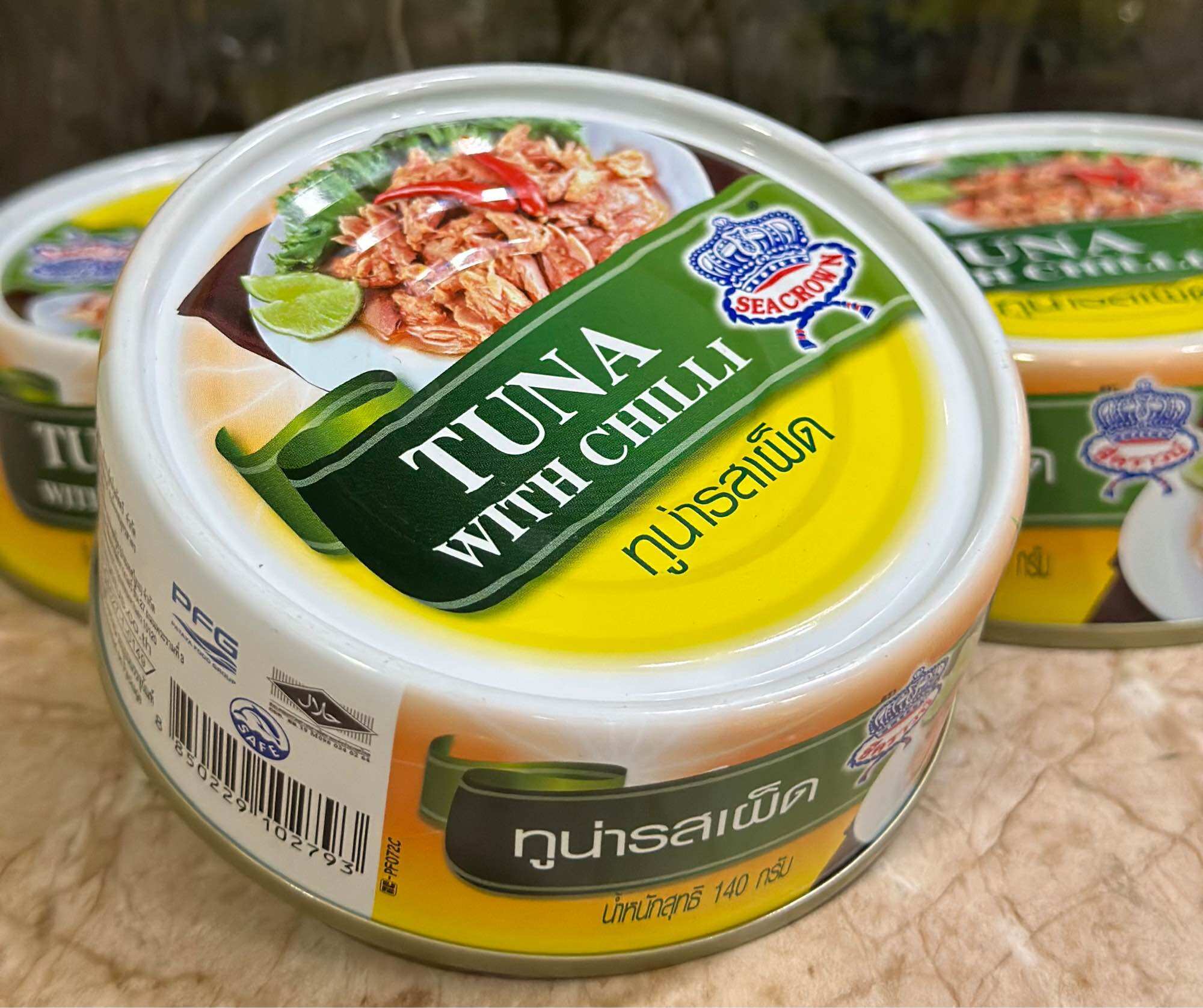 Cá ngừ sốt ớt Thái Lan Hộp 140g