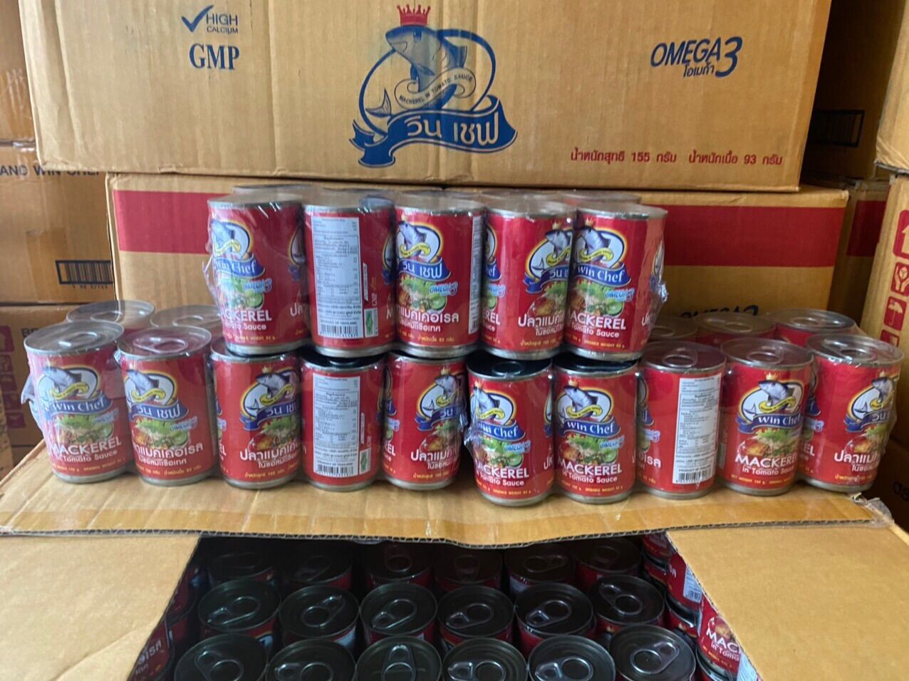 [HCM]10 Hộp Cá Mòi Sốt Cà Thái Lan 155gr