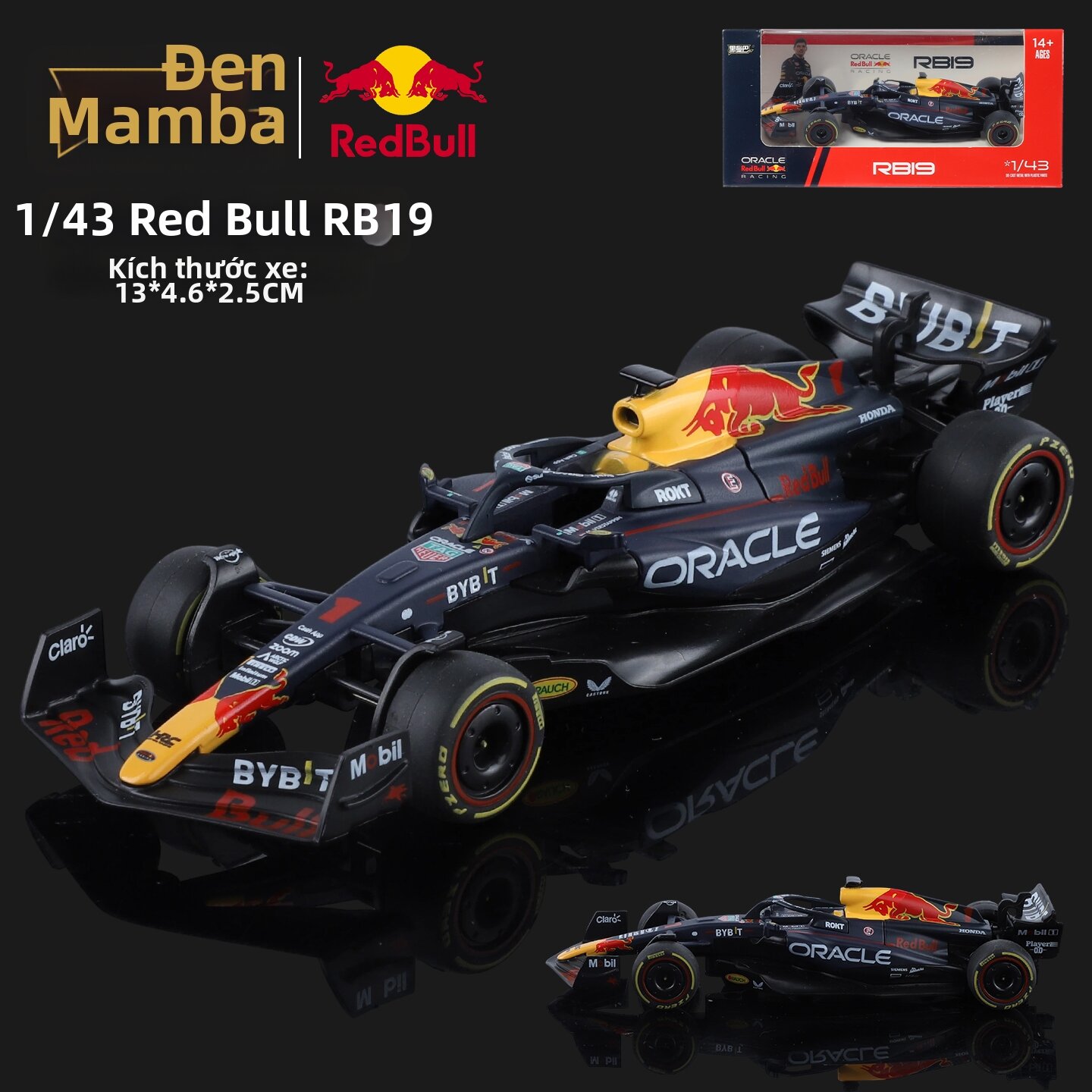 HEIMANBA | Mô Hình Xe Công Thức Hợp Kim Red Bull F1 Chính Hãng