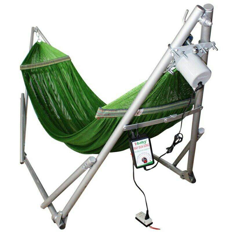 Máy đưa võng sbaby bảo hành 12 tháng