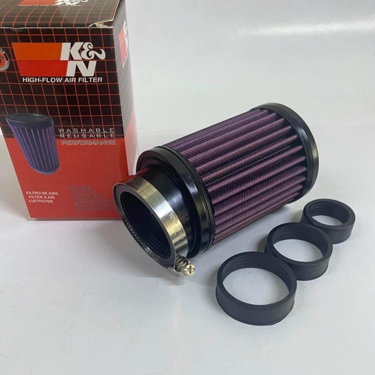 Lọc gió trụ k&n 1280 gắn các dòng xe