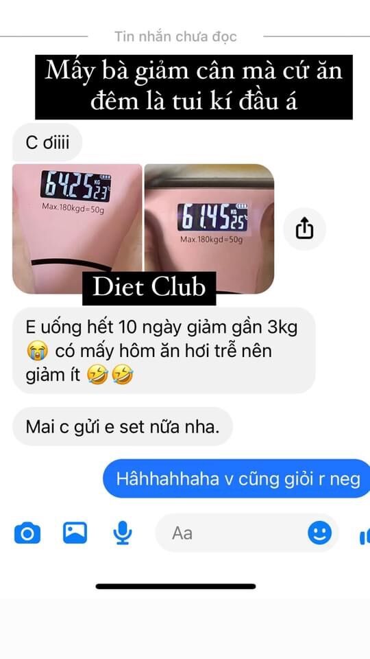 CÀ PHÊ GIẢM CÂN DIETCLUB