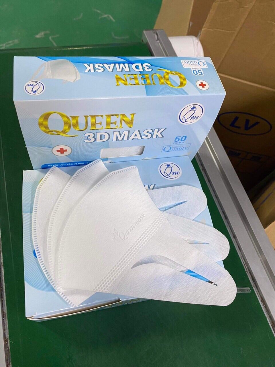 Khẩu trang y tế 3D Queen