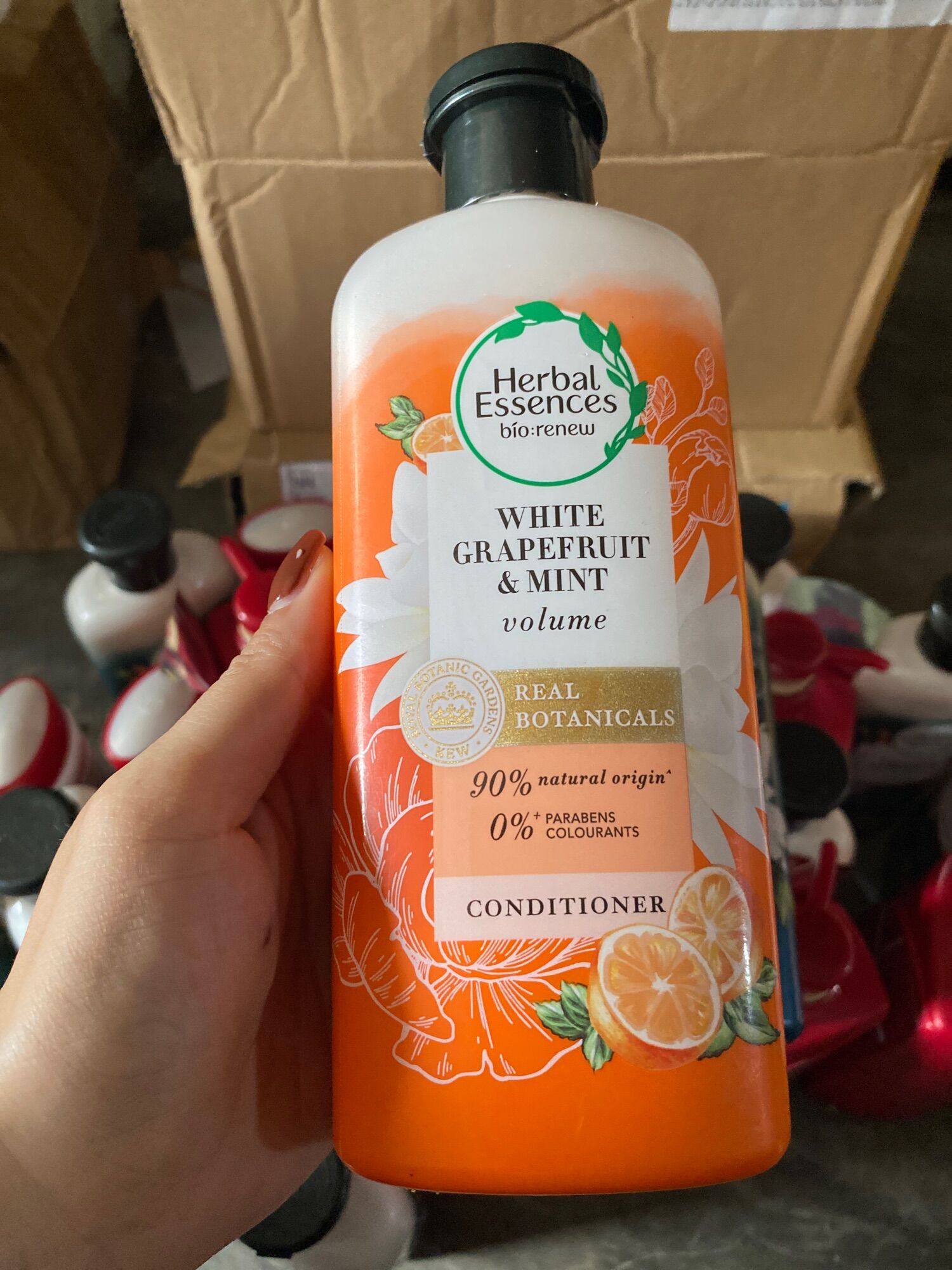 combo dầu gội và dầu  xả tóc Herbal Essences