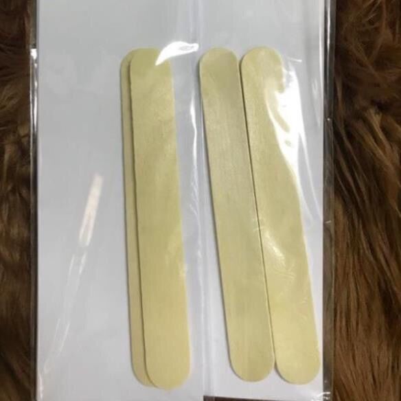 Combo giấy wax lông và que gạt