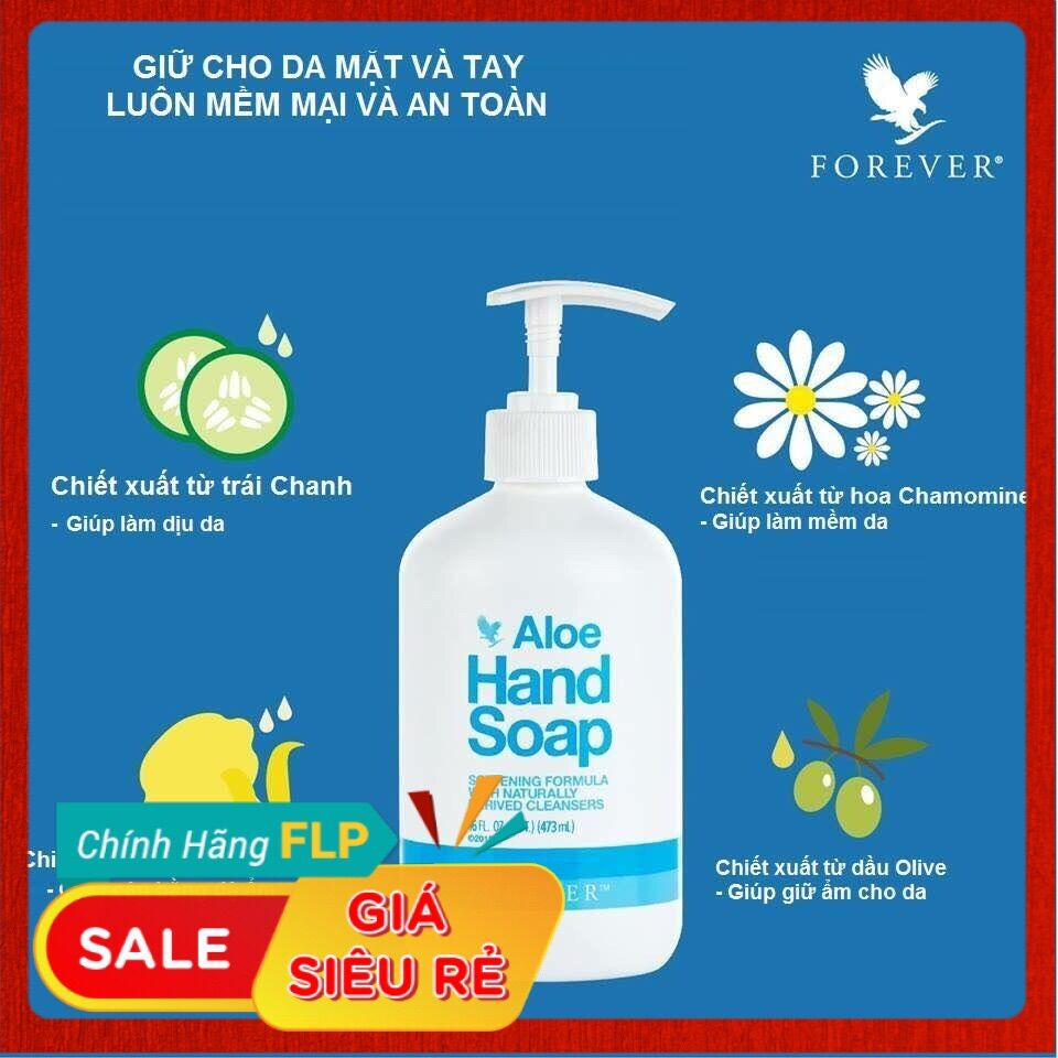 Sữa rửa đa năng lô hội #523 aloe hand soap