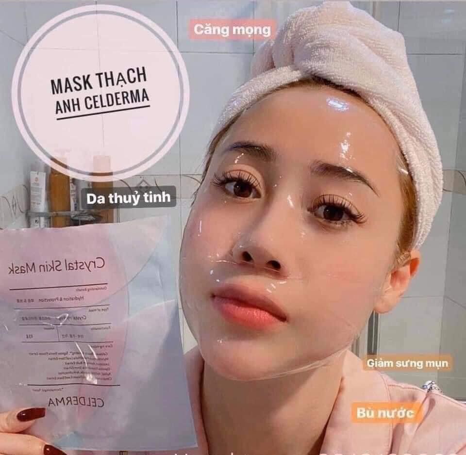 Mặt nạ thạch anh Celderma Crystal mask