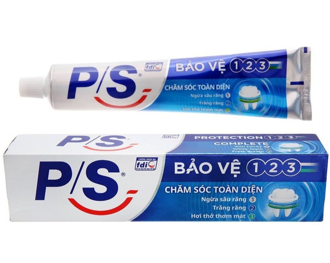 Lốc 9 tuýp kem đánh răng ps 190gam