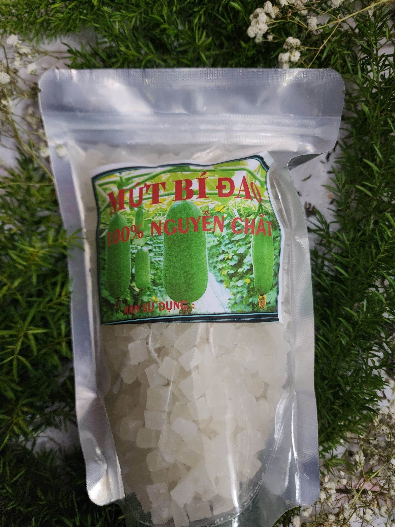 mứt bí đao cắt hạt lựu -500gr -(dùng làm nhân bánh trung thu) -mới mỗi tuần