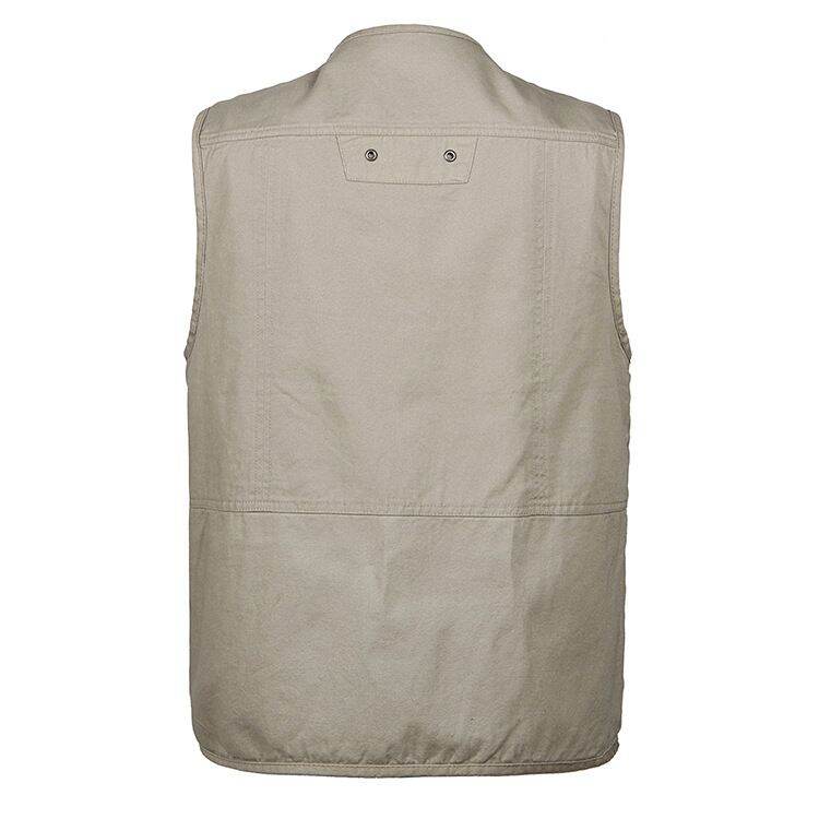 Áo phóng viên - áo gile lính cao cấp ARM-1063 (Kem)