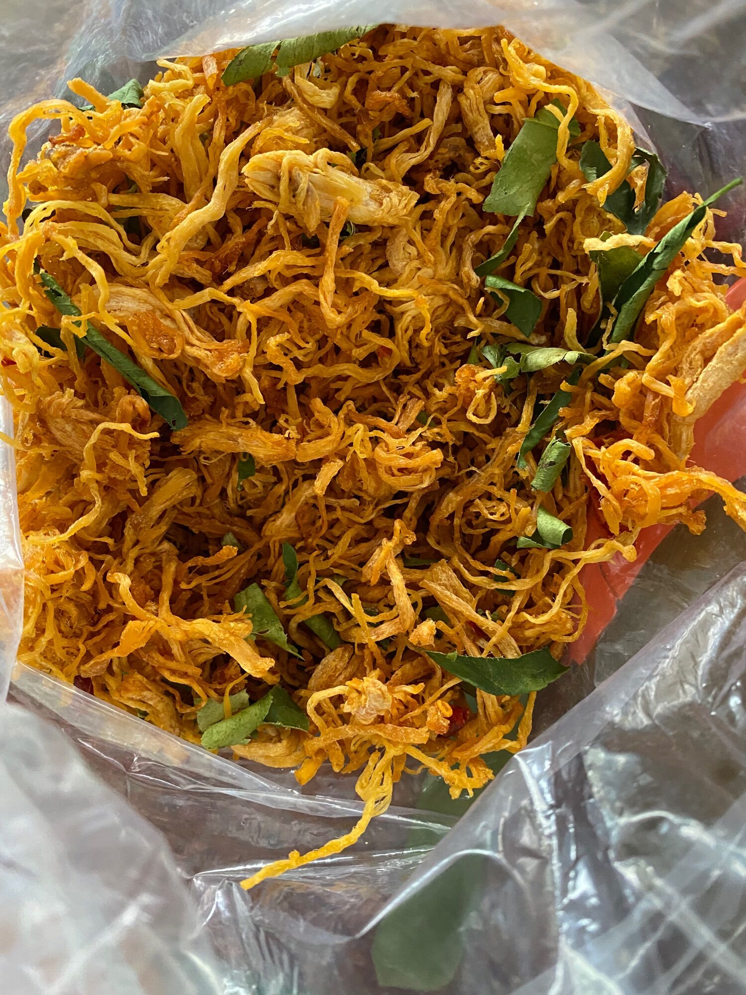 100gr khô gà lá chanh loại ngon(không bột)