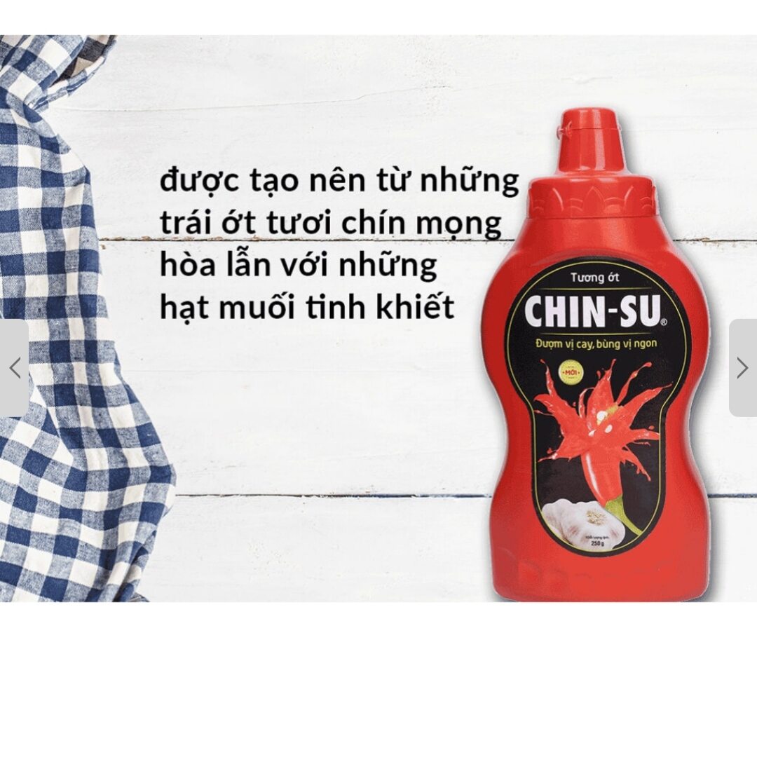 Tương ớt Chin su Masan chai 250 gam