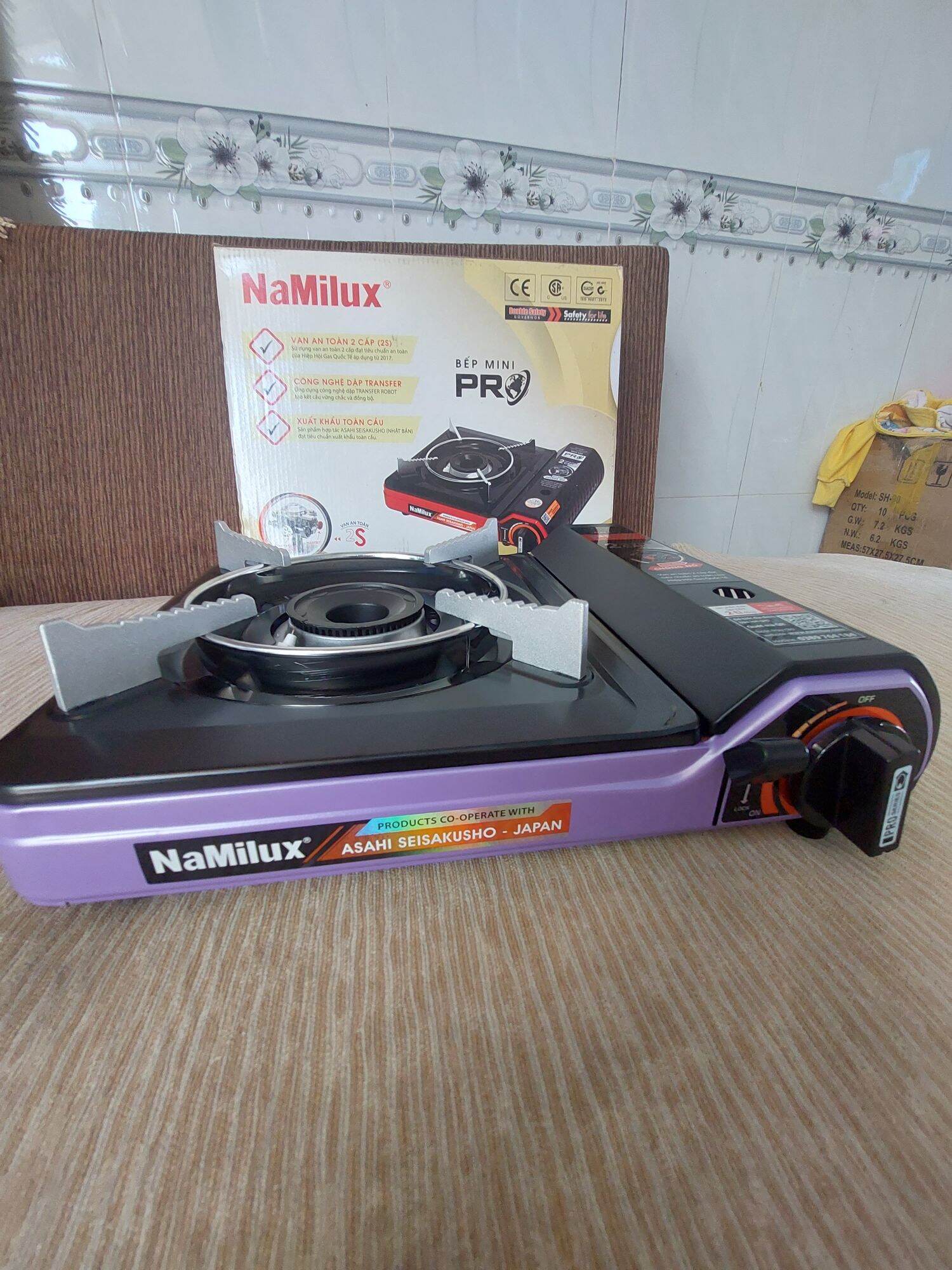 Bếp gas du lịch namilux DL 2021PF
