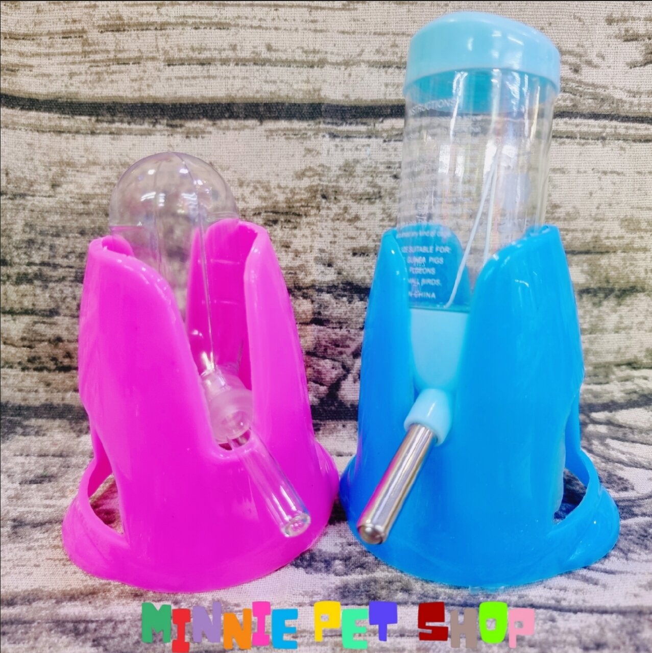Chân đế nhựa giữ bình nước uống cho thú cưng, Hamster