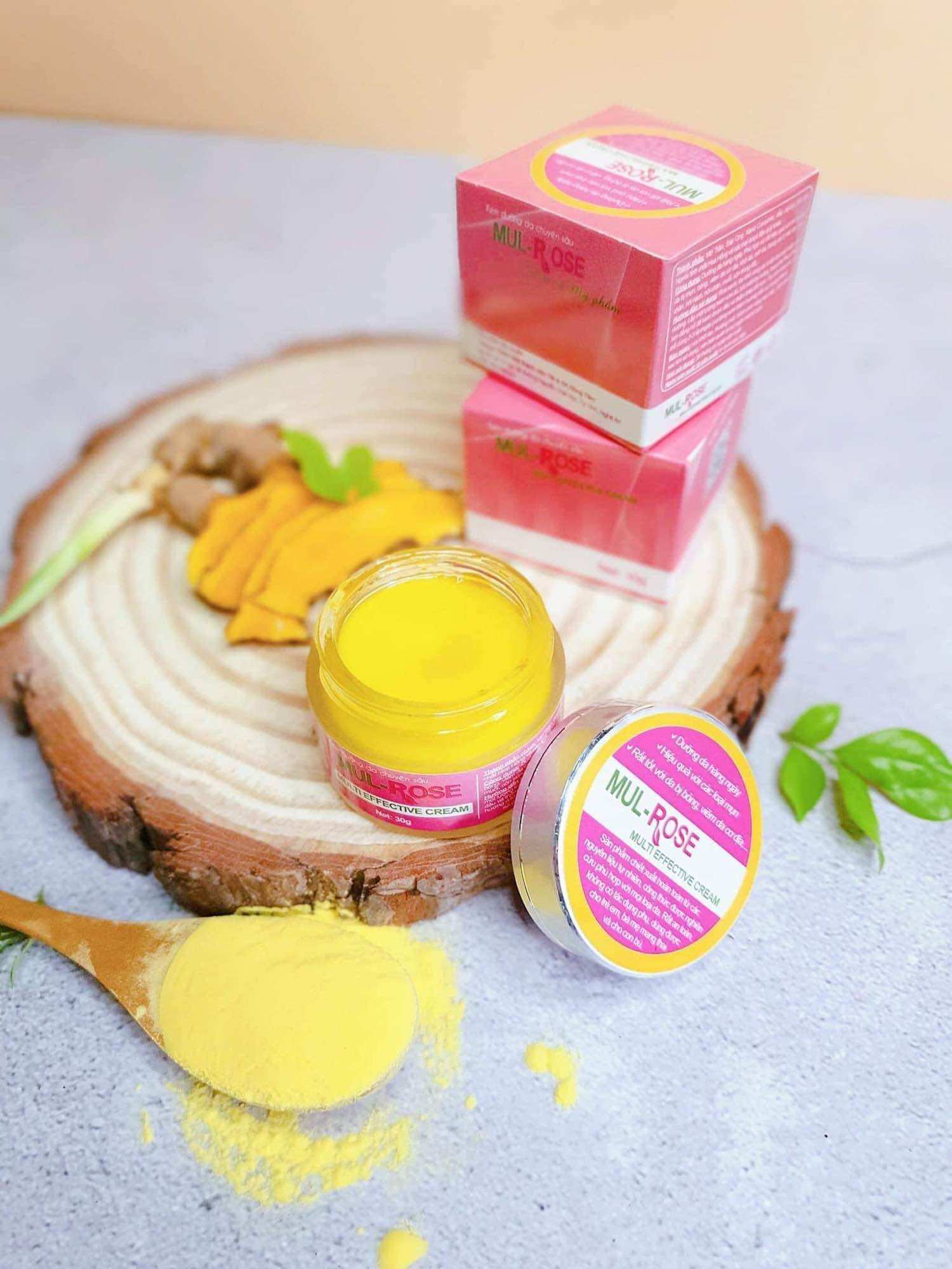 Kem Mulrose Tinh Chất Nghệ Curcumin Lọ 30gr