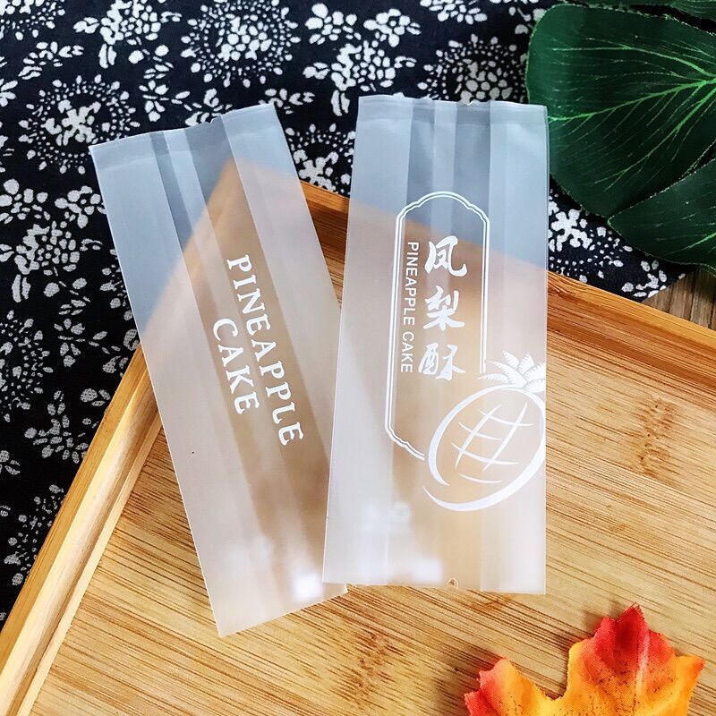 Túi bánh dứa hồng/đỏ set 50c