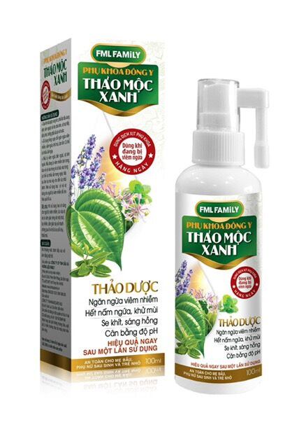 Xịt phụ khoa thảo dược cho ngứa Nấm viêm vùng kín