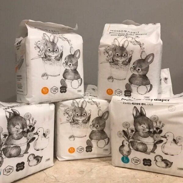 Bỉm dán , quần MOMO RABBiT nội địa hàn quốc