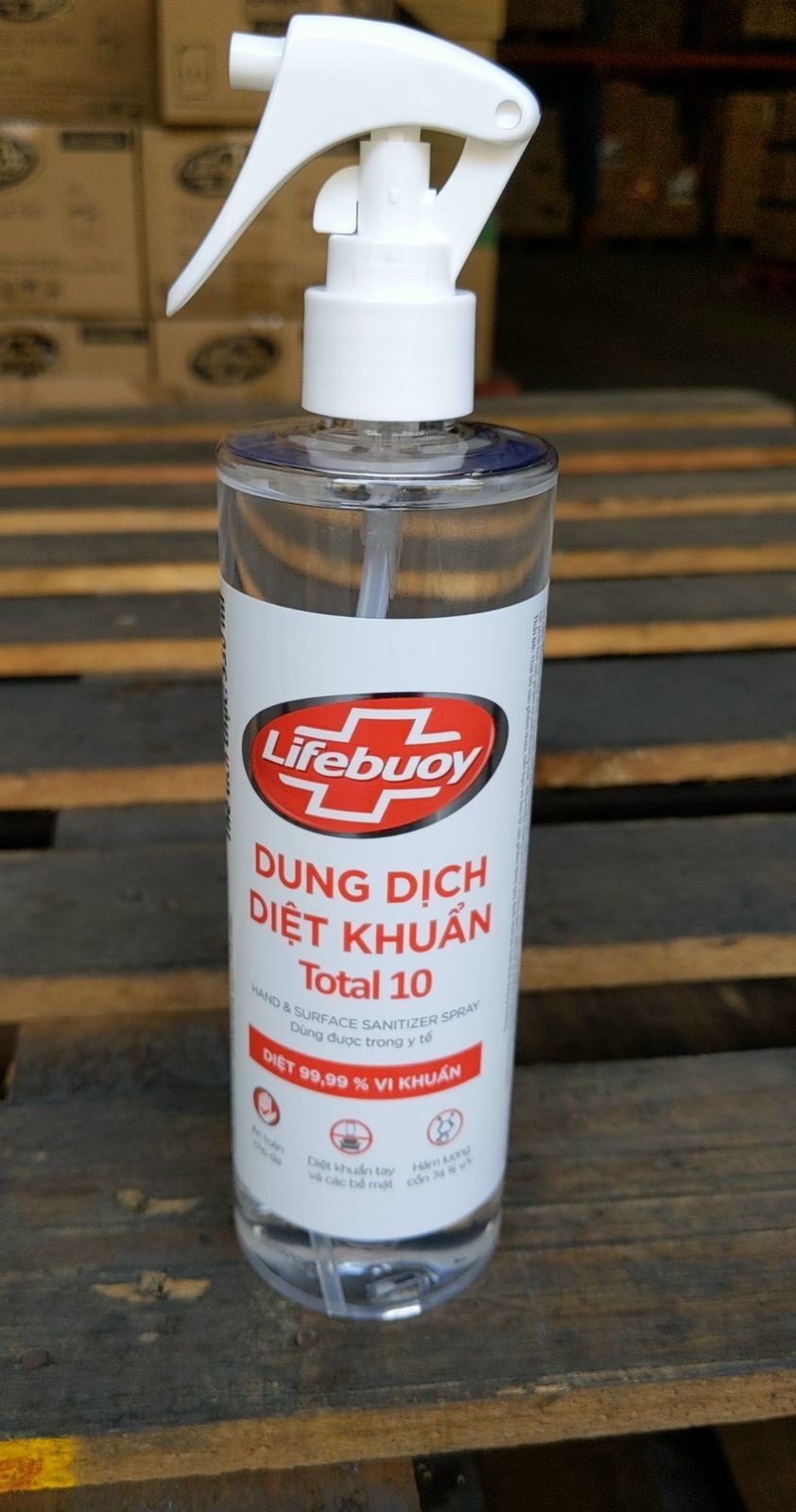 Lifebuoy Dung dịch diệt khuẩn 330ml vòi