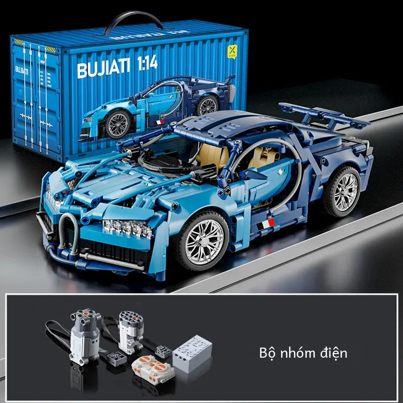 Siêu xe tỉ lệ 1:14 abs khối xây dựng bộ 900 chiếc xây dựng đồ chơi dành cho trẻ em và người lớn quà tặng giáng sinh
