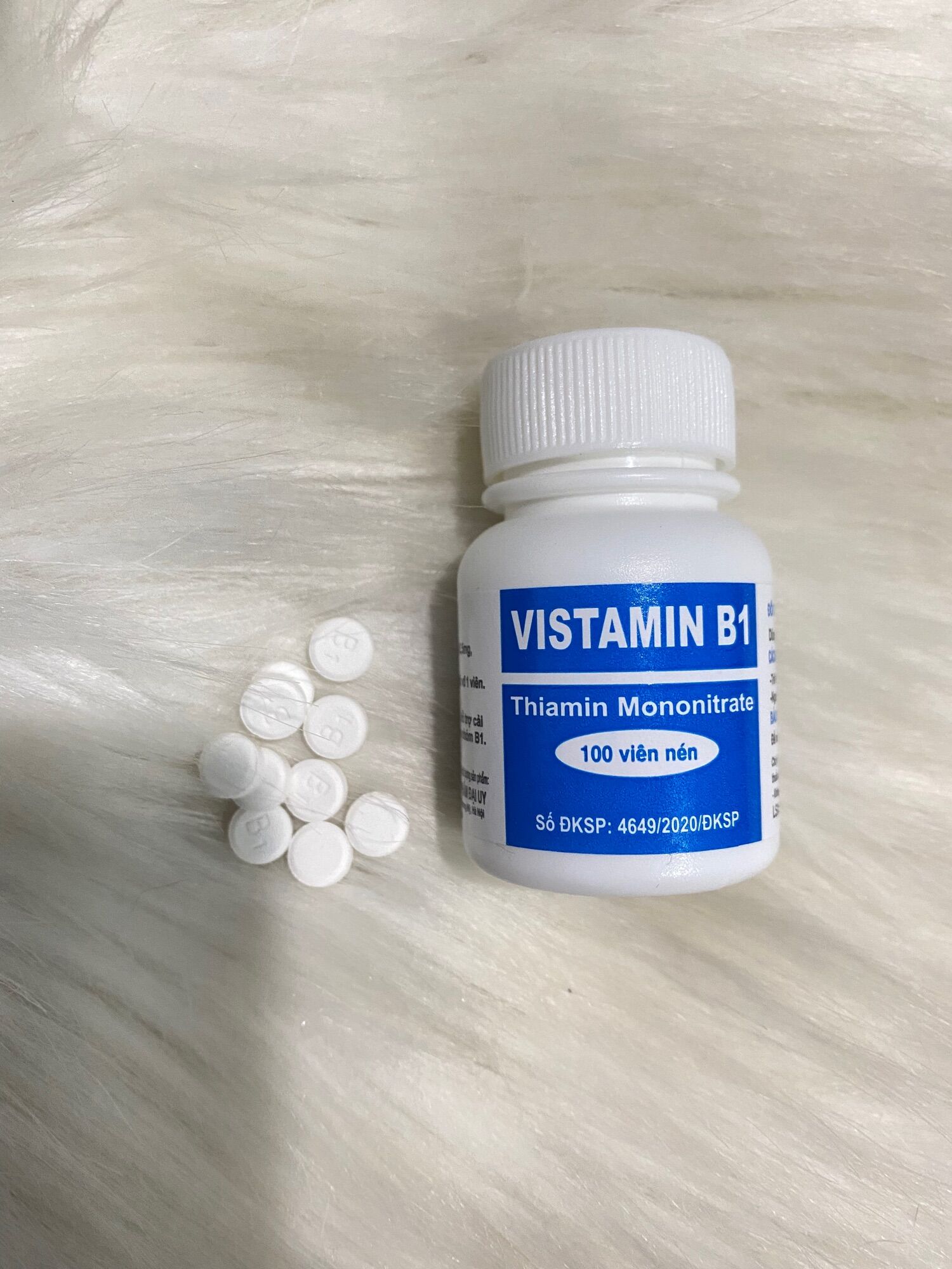 VITAMIN B1 lọ 100 viên - Bổ sung Vitamin B1 cho cơ thể, hỗ trợ cải thiện tình trạng thiếu vitamin nhóm B1