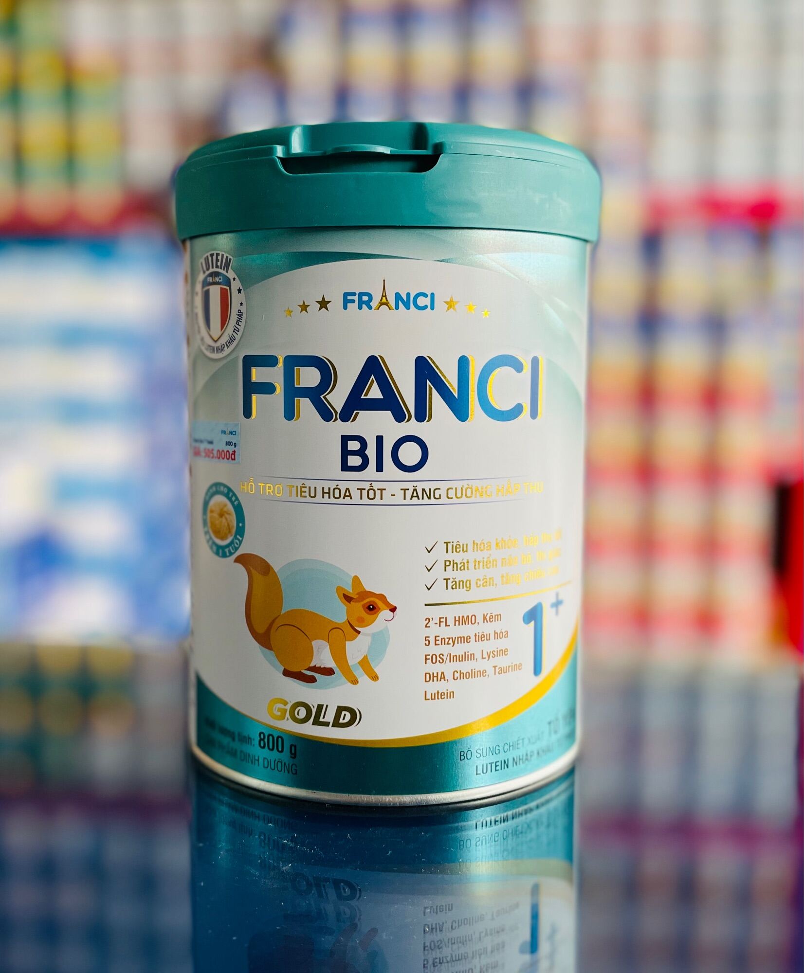 Sữa Bột Franci Bio 1+ 800g