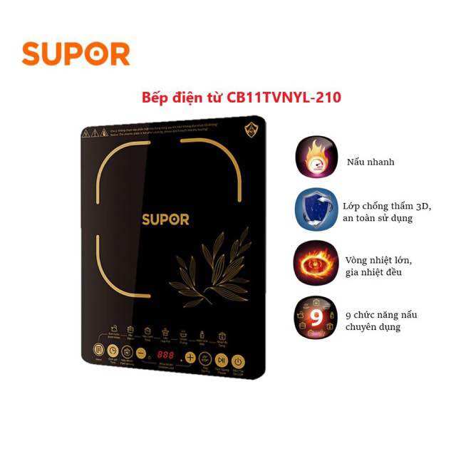 Bếp điện từ cảm ứng supor sdhcb11tvn - 2100w