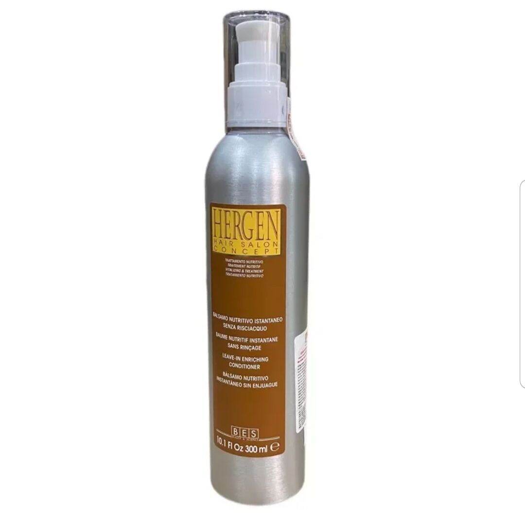 Xả khô dưỡng bóng tóc bes hergen leave in conditioner ý cao cấp 300ml