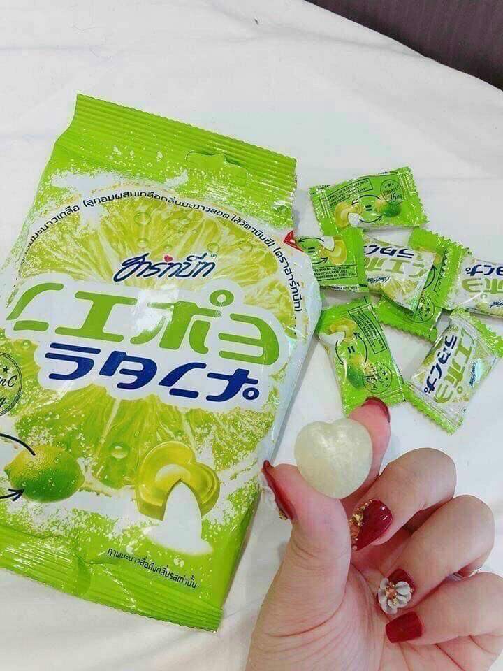 Kẹo ngậm chanh muối thái lan 120gr siêu ngon